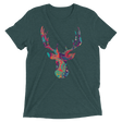 Paisley Stag (Triblend)-Triblend T-Shirt-Swish Embassy