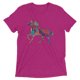 Paisley Unicorn (Triblend)-Triblend T-Shirt-Swish Embassy