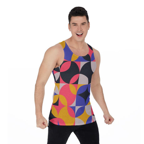 Palm Springs (Allover Tank Top)-Allover Tank Top-Swish Embassy