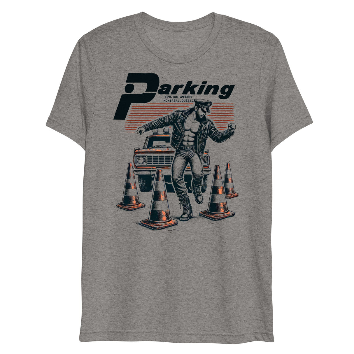 Parking Montreal (Triblend)-Triblend T-Shirt-Swish Embassy