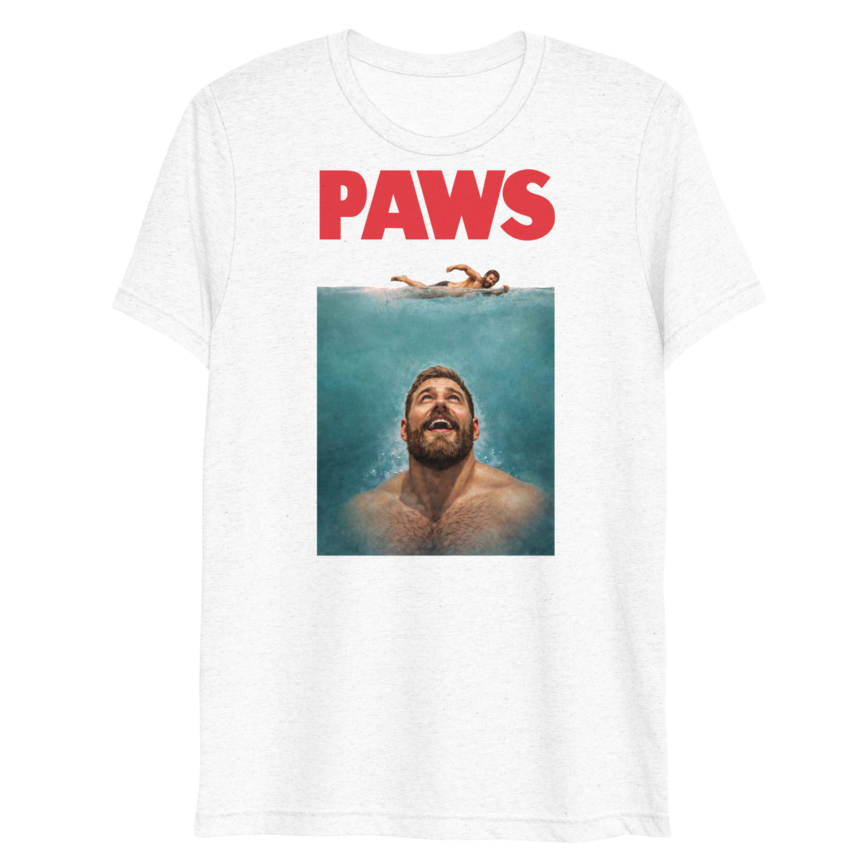 Paws (Triblend)-Triblend T-Shirt-Swish Embassy