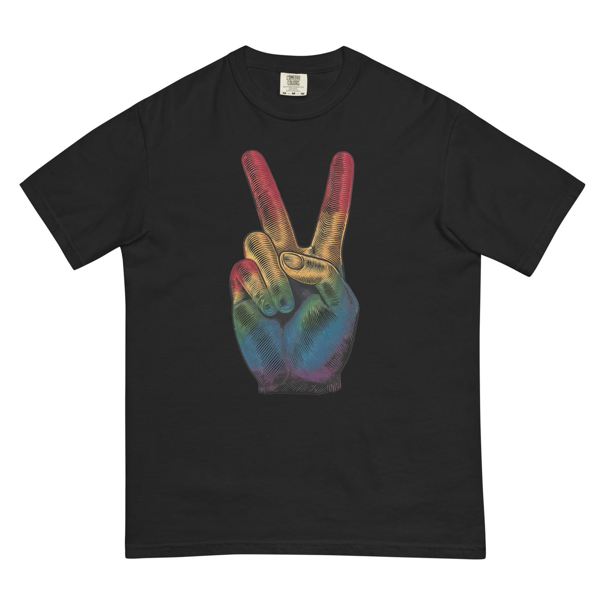 Peace and Pride (Boxy Tee)-Boxy T-Shirt-Swish Embassy
