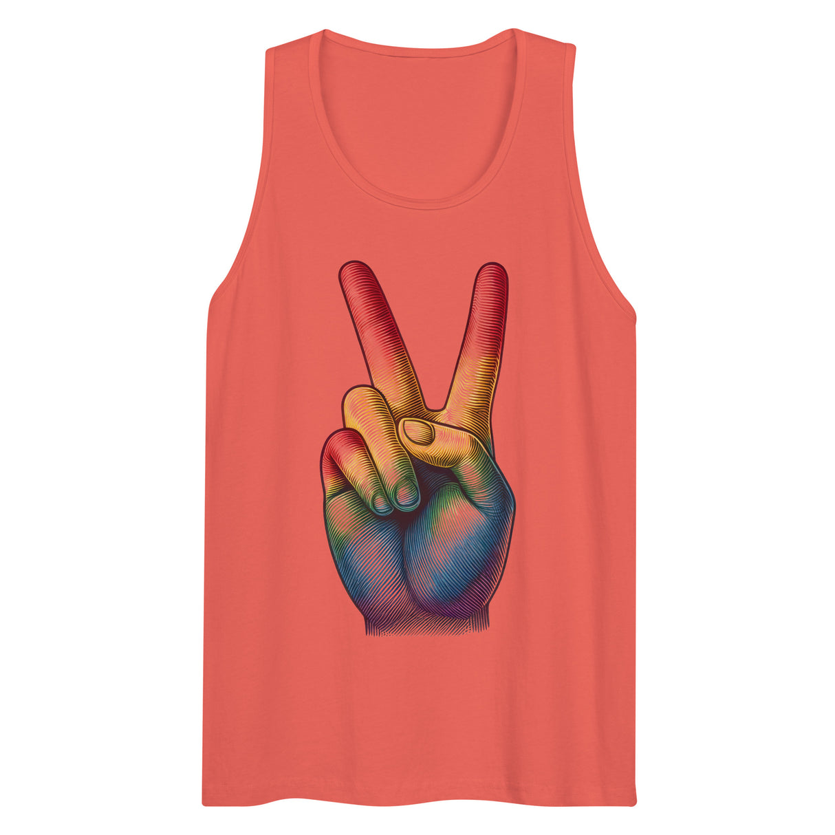 Peace and Pride (Tank Top)-Tank Top-Swish Embassy