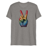 Peace and Pride (Triblend)-Triblend T-Shirt-Swish Embassy