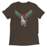 Pegasus Takes Flight (Triblend)-Triblend T-Shirt-Swish Embassy