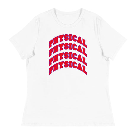 Physical (Women's Relaxed T-Shirt)-Women's T-Shirts-Swish Embassy