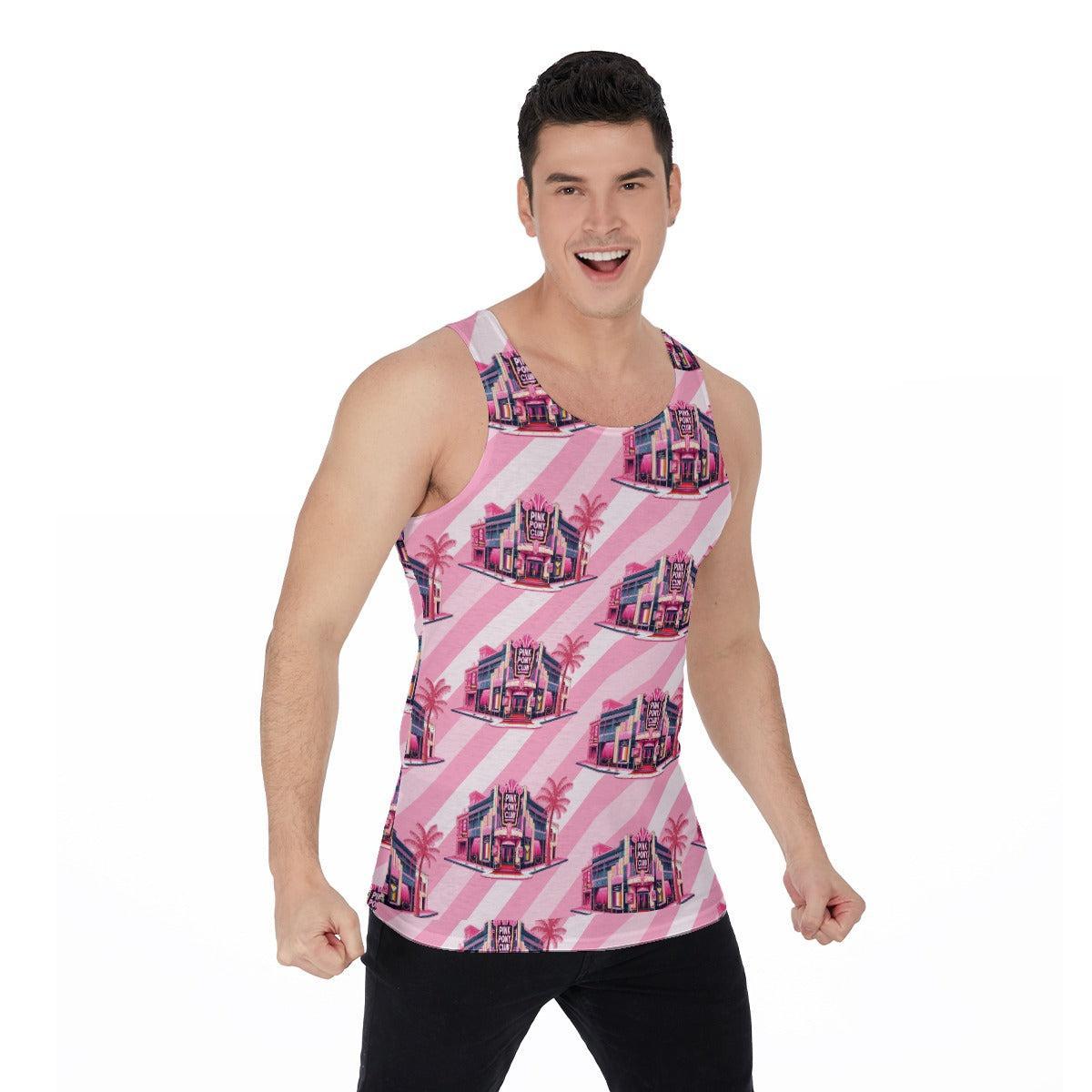 Pink Pony Club (Allover Tank Top)-Allover Tank Top-Swish Embassy