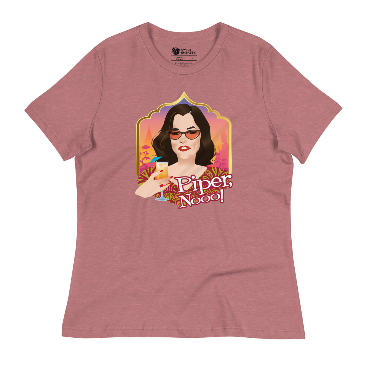 Piper, Nooo! (Women's Relaxed T-Shirt)-Women's T-Shirts-Swish Embassy