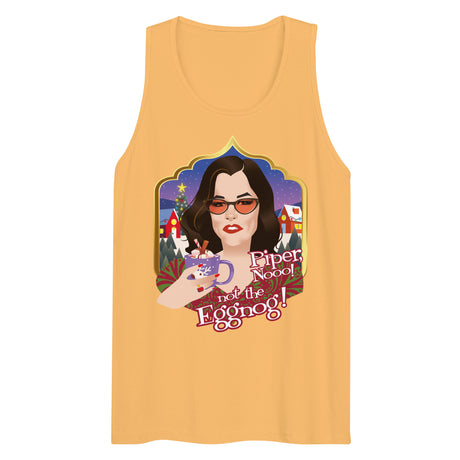 Piper Not the Eggnog! (Tank top)-Christmas Tank Tops-Swish Embassy
