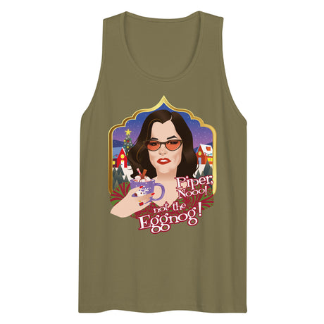 Piper Not the Eggnog! (Tank top)-Christmas Tank Tops-Swish Embassy