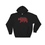 Plaid Bear (Hoodie)-Hoodie-Swish Embassy