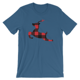 Plaid Reindeer-T-Shirts-Swish Embassy