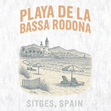 Playa de la Bassa Rodone-T-Shirts-Swish Embassy