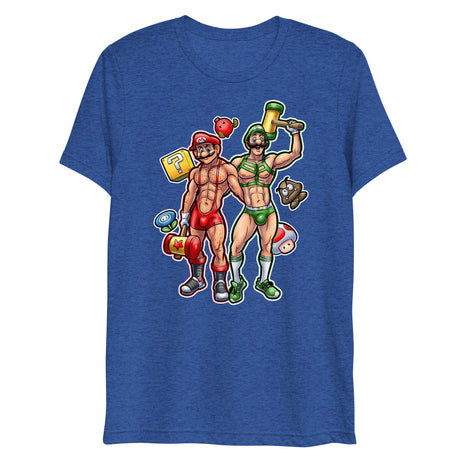 Plumber Butt (Triblend)-Triblend T-Shirt-Swish Embassy