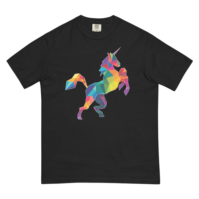 Polygon Unicorn (Boxy Tee)-Boxy T-Shirt-Swish Embassy