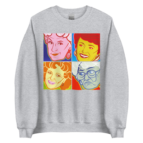 Pop Art Girls (Sweatshirt)-Sweatshirt-Swish Embassy