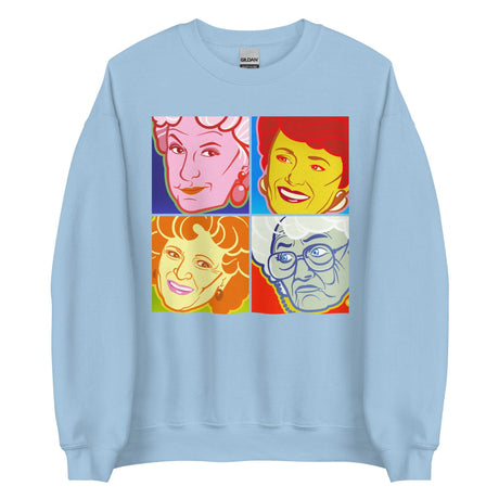 Pop Art Girls (Sweatshirt)-Sweatshirt-Swish Embassy