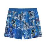 Pop Boys Blue (Shorts)-Shorts-Swish Embassy