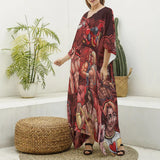 Pop Boys Red (Kaftan)-Kaftan-Swish Embassy