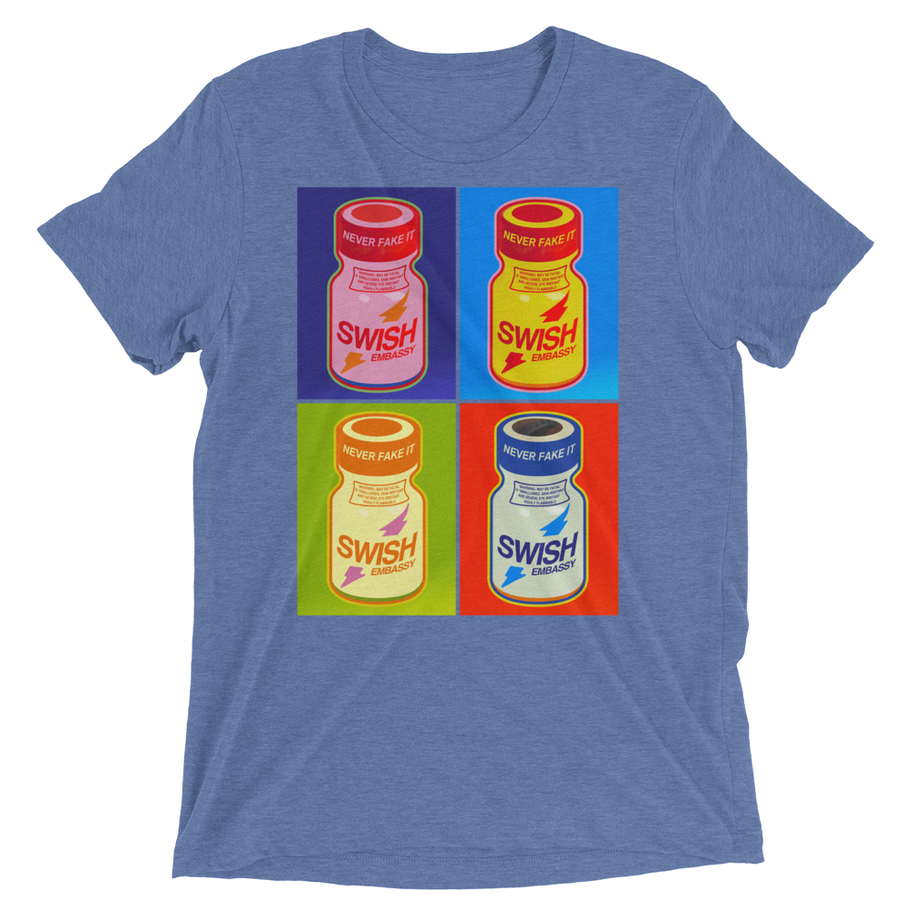 Poppers Art (Triblend)-Triblend T-Shirt-Swish Embassy