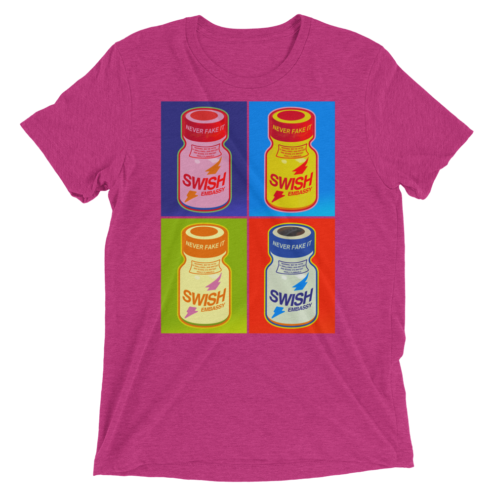 Poppers Art (Triblend)-Triblend T-Shirt-Swish Embassy