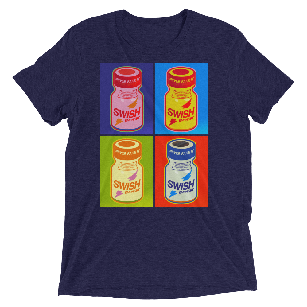 Poppers Art (Triblend)-Triblend T-Shirt-Swish Embassy