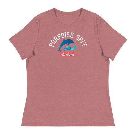 Porpoise Spit (Women's Relaxed T-Shirt)-Women's T-Shirts-Swish Embassy