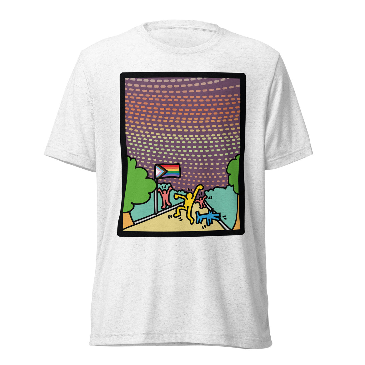 Pride Around the World (Triblend)-Triblend T-Shirt-Swish Embassy