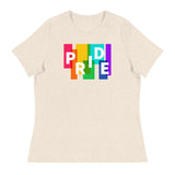 Pride Blocks (Women's Relaxed T-Shirt)-Women's T-Shirts-Swish Embassy