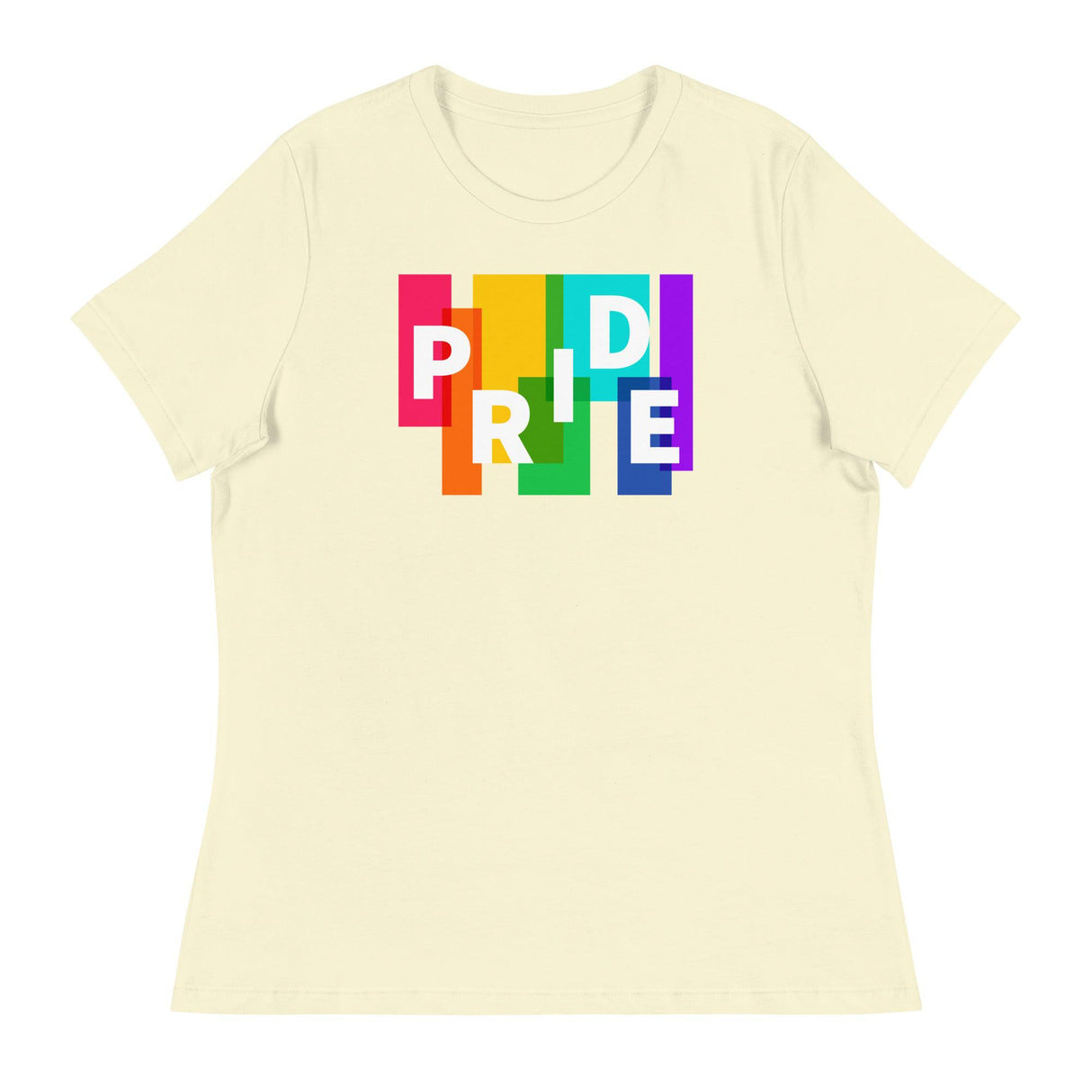 Pride Blocks (Women's Relaxed T-Shirt)-Women's T-Shirts-Swish Embassy