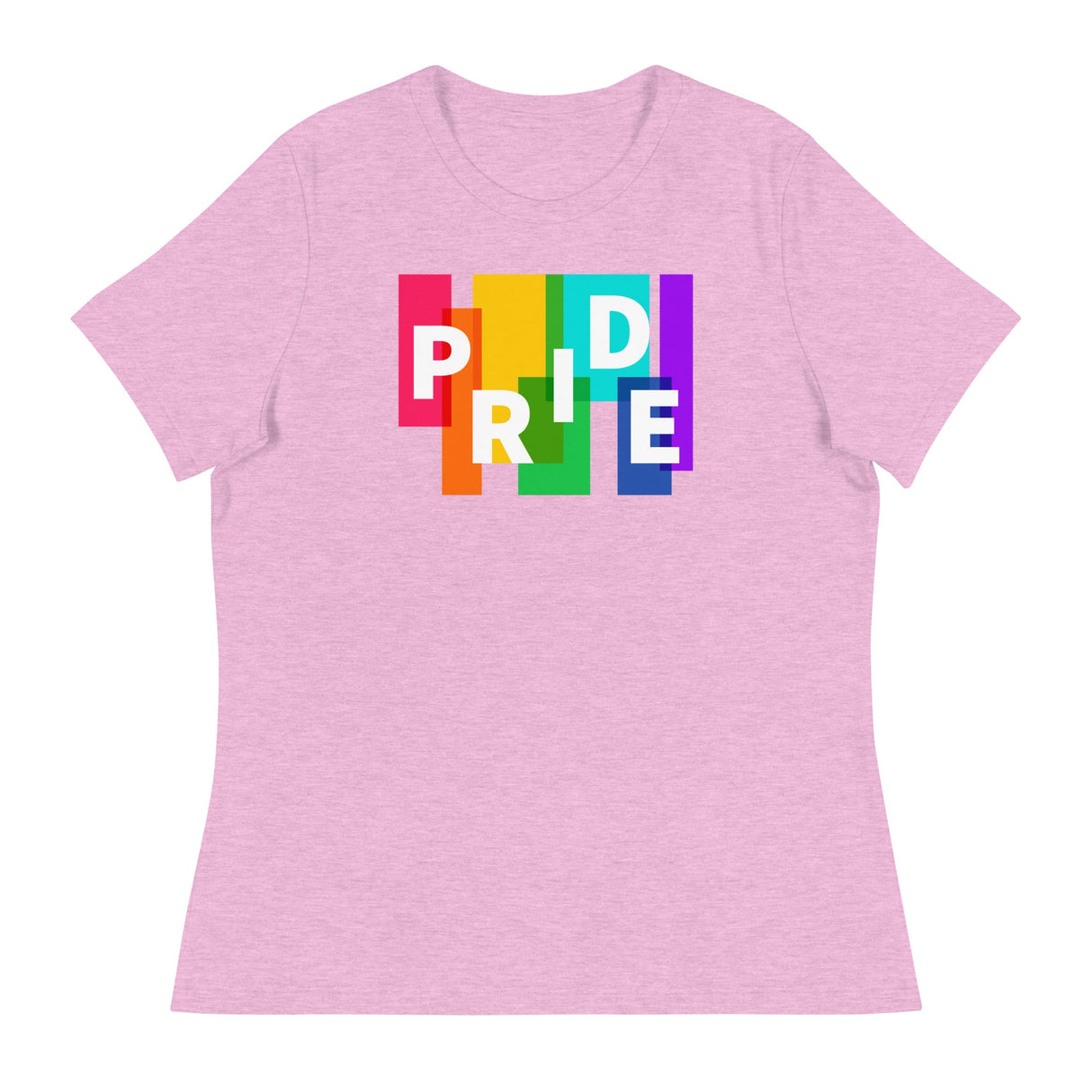 Pride Blocks (Women's Relaxed T-Shirt)-Women's T-Shirts-Swish Embassy