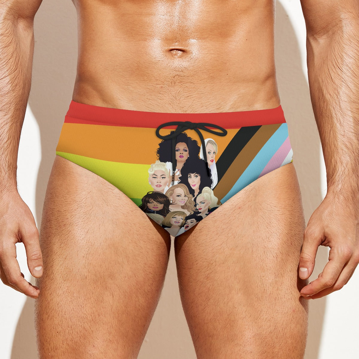 Pride Divas (Swim Briefs)-Swim Briefs-Swish Embassy