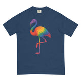 Pride Flamingo (Boxy Tee)-Boxy T-Shirt-Swish Embassy