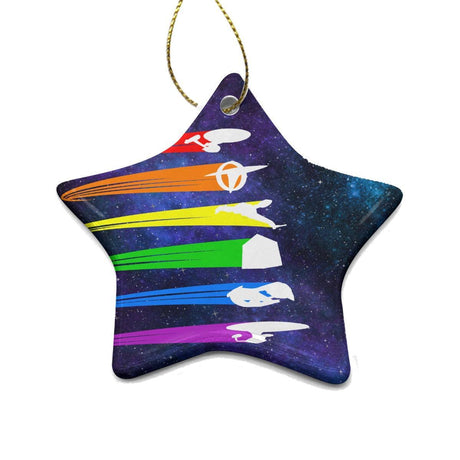 Pride Fleet (Ceramic Holiday Keepsake)-Ceramic Holiday Keepsake-Swish Embassy