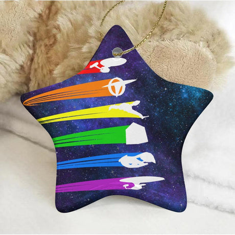 Pride Fleet (Ceramic Holiday Keepsake)-Ceramic Holiday Keepsake-Swish Embassy