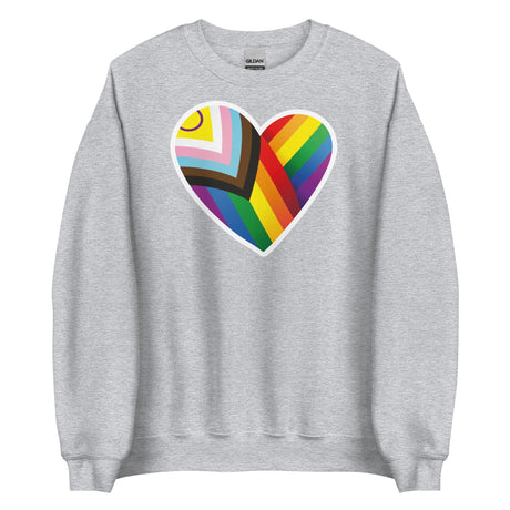 Pride Heart (Sweatshirt)-Sweatshirt-Swish Embassy