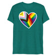 Pride Heart (Triblend)-Triblend T-Shirt-Swish Embassy