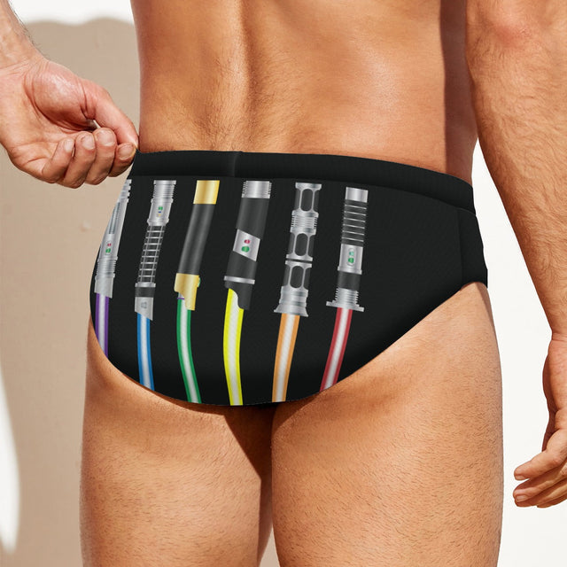 Pride Sabers (Swim Briefs)-Swim Briefs-Swish Embassy