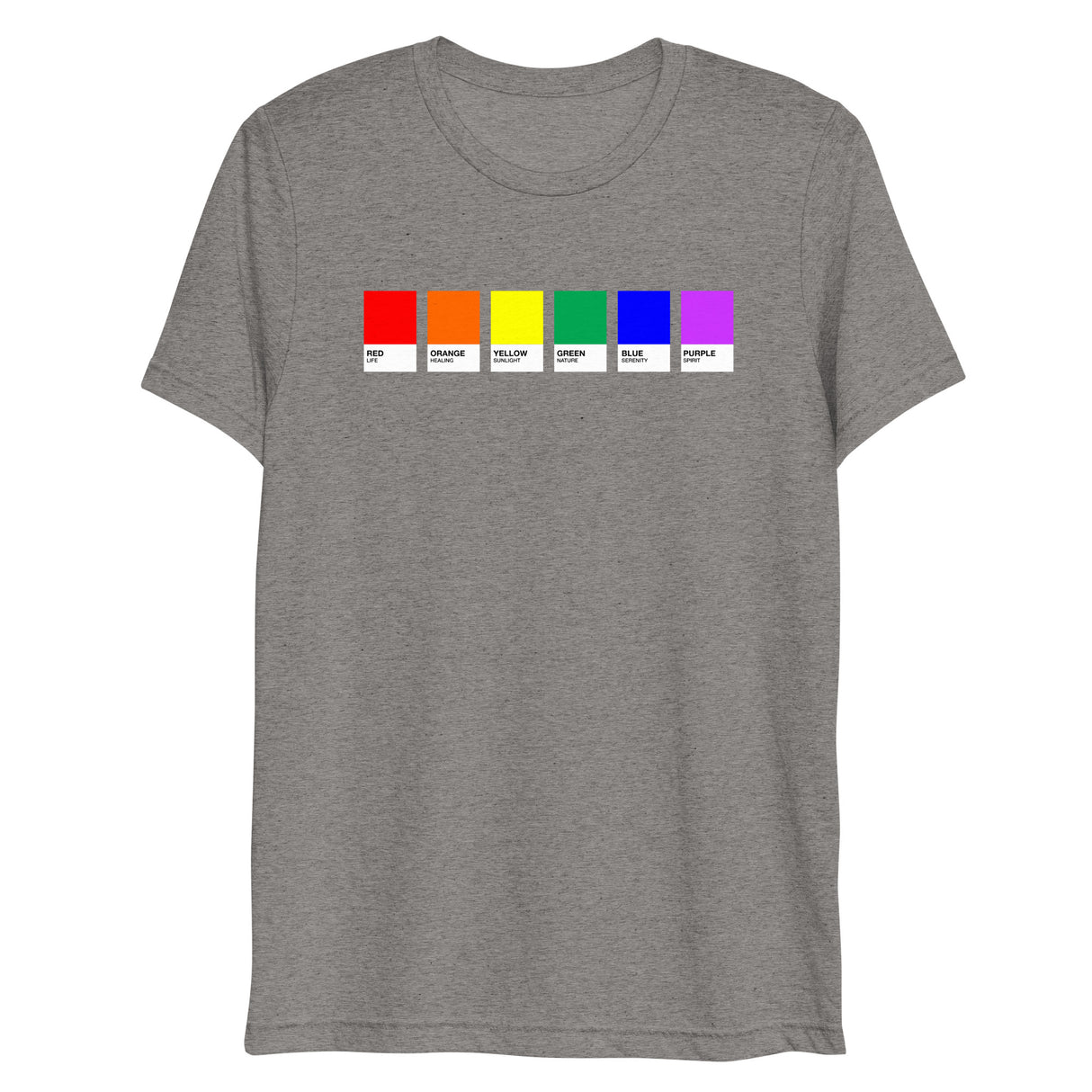 Pride Swatches (Triblend)-Triblend T-Shirt-Swish Embassy