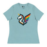 Pride Swishmark (Women's Relaxed T-Shirt)-Women's T-Shirts-Swish Embassy