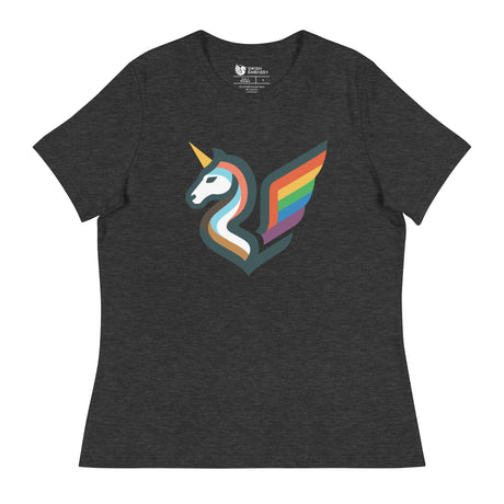 Pride Swishmark (Women's Relaxed T-Shirt)-Women's T-Shirts-Swish Embassy