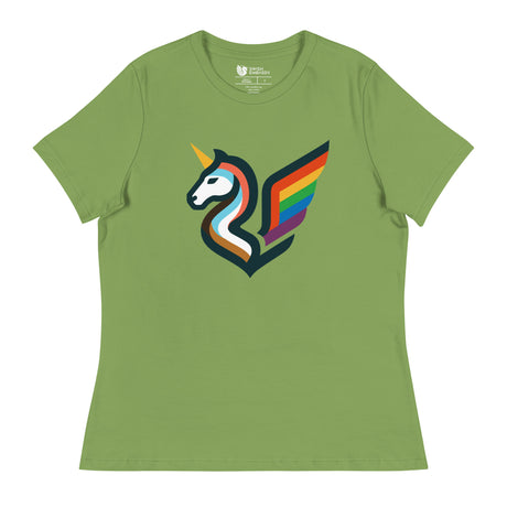 Pride Swishmark (Women's Relaxed T-Shirt)-Women's T-Shirts-Swish Embassy