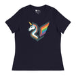 Pride Swishmark (Women's Relaxed T-Shirt)-Women's T-Shirts-Swish Embassy