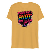 Pride Was a Riot (Triblend)-Triblend T-Shirt-Swish Embassy