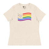 Pride in the USA (Women's Relaxed T-Shirt)-Women's T-Shirts-Swish Embassy
