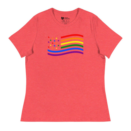 Pride in the USA (Women's Relaxed T-Shirt)-Women's T-Shirts-Swish Embassy