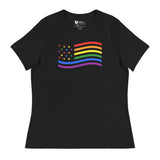 Pride in the USA (Women's Relaxed T-Shirt)-Women's T-Shirts-Swish Embassy