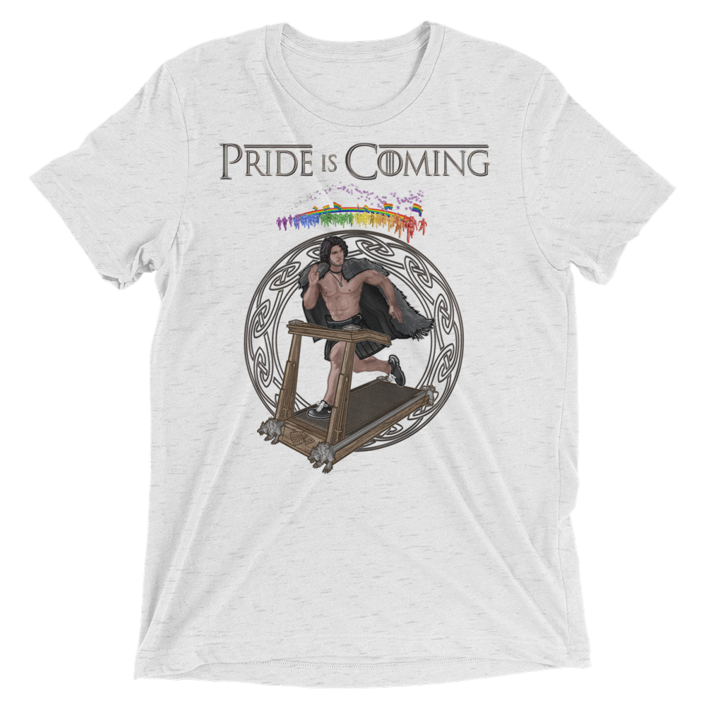 Pride is Coming (Triblend)-Triblend T-Shirt-Swish Embassy