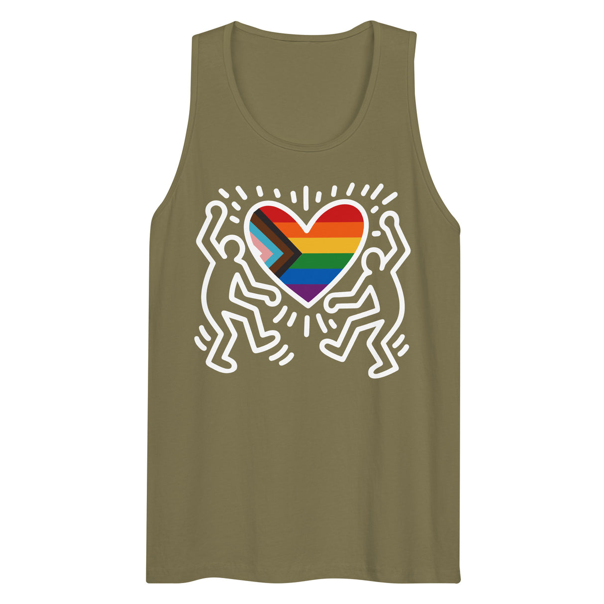 Progress Pride Figures (Tank Top)-Tank Top-Swish Embassy
