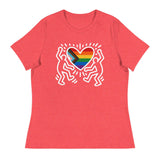 Progress Pride Figures (Women's Relaxed T-Shirt)-Women's T-Shirts-Swish Embassy